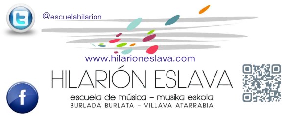 logo escuela muscica hilarion eslava con referencias de redes sociales