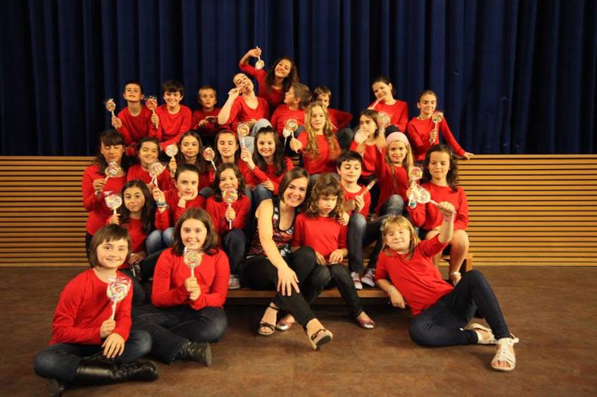 todos los niños de la escolania