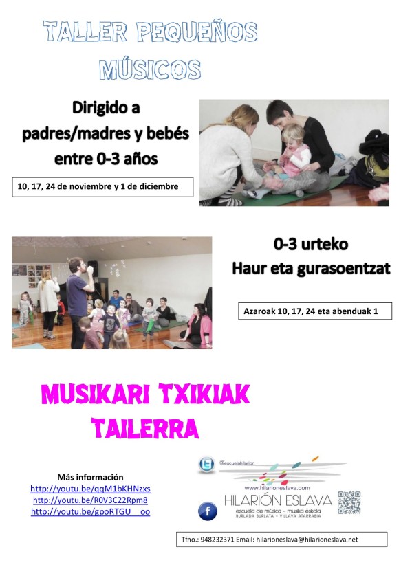 Taller pequeños musicos cartel publi-001