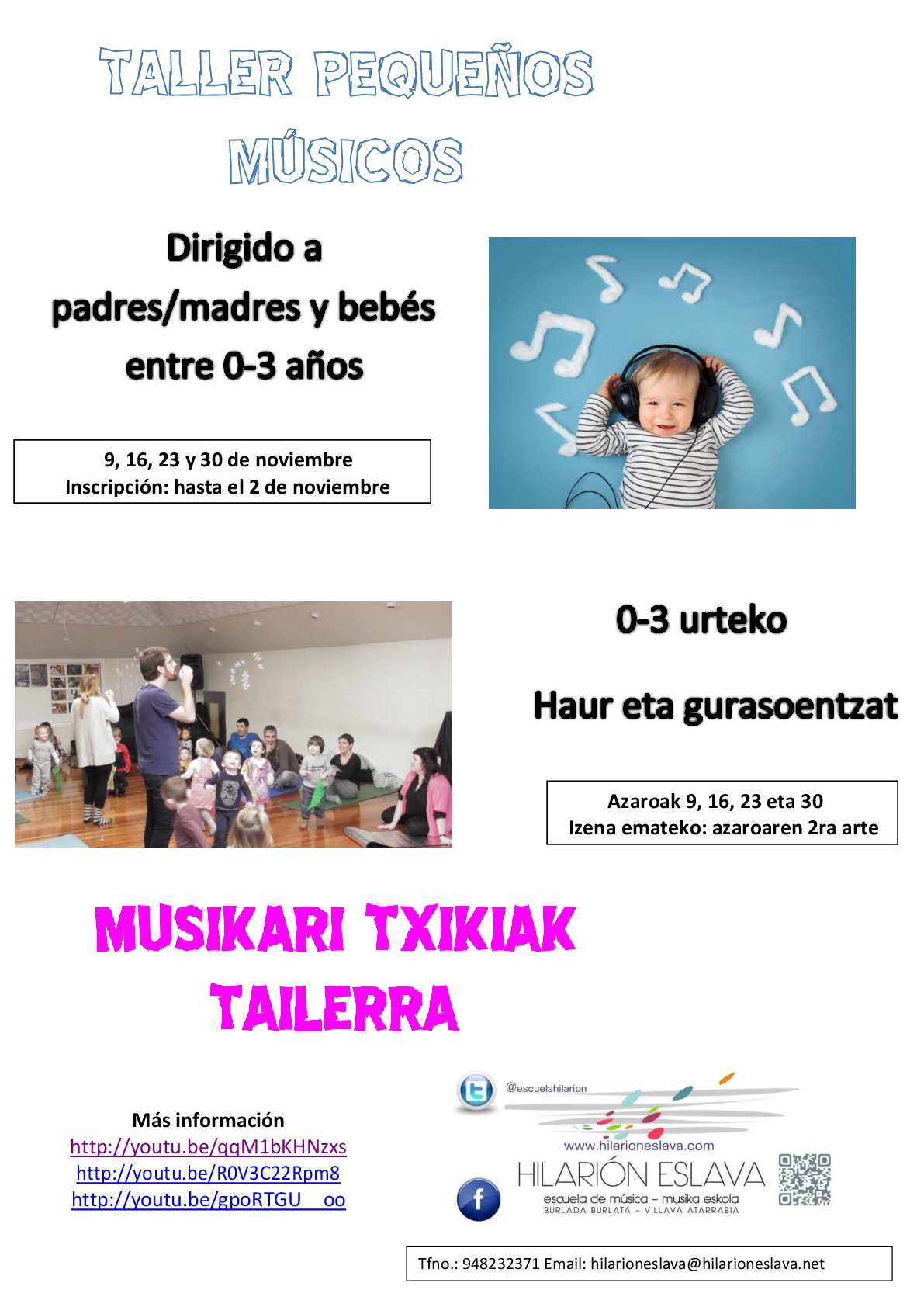 Taller pequeños musicos cartel publi-001